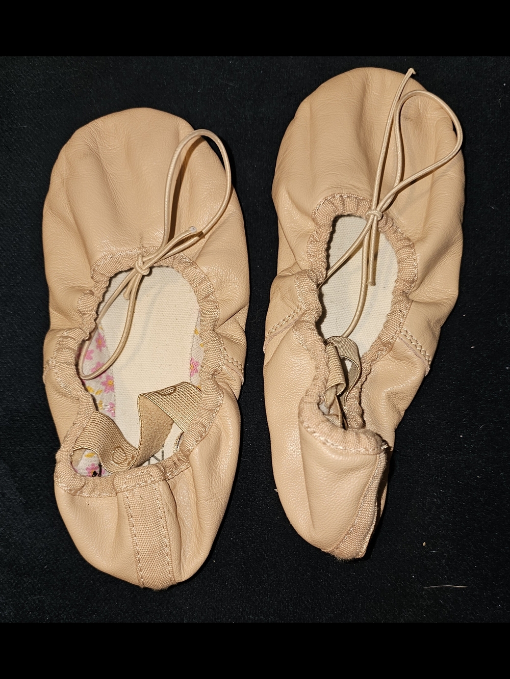 Capezio Split-Sole Ballet Flats in Tan